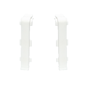 Соединитель Arbiton INDO 70 мм 01 Белый блеск 2 штуки